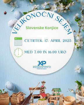 Vabilo na Velikonočni sejem 2025