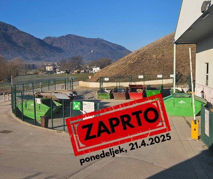 ZAPRTO - velikonočni praznik