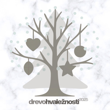 DREVO HVALEŽNOSTI - Nacionalna pobuda med 25.12.2025 in 25.1.2026