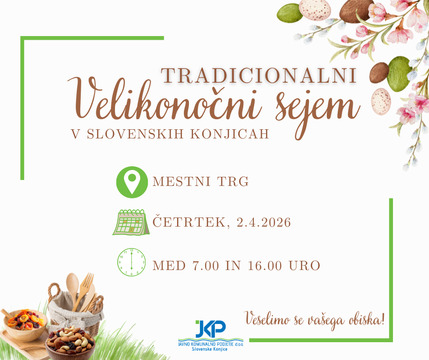 Velikonočni sejem 2026